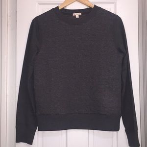 2 for $10 Gap grey quilted sweatshirt